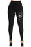Banned Alternative Space Cat Leggings in Black STRETCHY