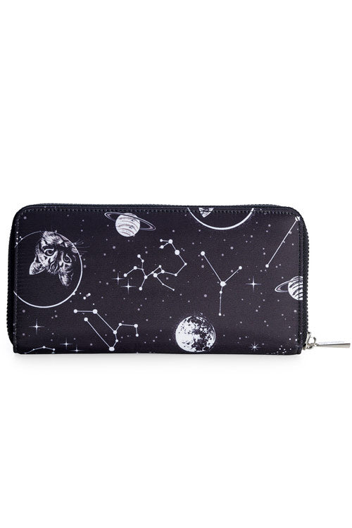 Banned Alternative Space Cat Wallet
