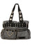 Banned Alternative Sweet Revenge Handbag with Black and White Stripes