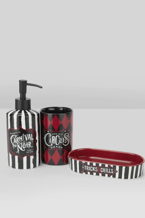 Killstar Tricks and Chills Bathroom or Kitchen Set 3 Pieces