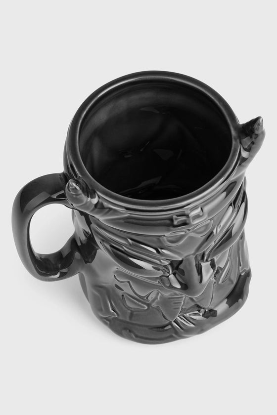 Killstar Tiki Demon Mug Grey