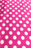 Dolly & Dotty Maisie Midi Swing Skirt in Hot Pink and White Polka dot