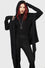 Killstar Veiled Sins Hooded Cardigan Drapey and Flowing