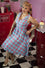 Dolly & Dotty Maverick Shirt Dress in Pink and Blue Check Tartan