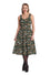 Banned Retro Woodland Creatures Swing Dress Deer Raccoons Mushrooms