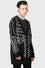Killstar Your Remains Oversized Knit Cardigan Unisex Skeleton