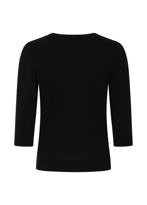 Banned Retro Mia Cardigan in Spiderweb Blossom Design