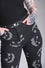 Hell Bunny Jack-O-Lantern Jeans in Black and Grey STRETCHY