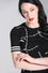 Hell Bunny Stitches Knitted Top Jumper Ghoulish