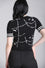 Hell Bunny Stitches Knitted Top Jumper Ghoulish
