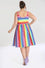 Hell Bunny Over The Rainbow 50's Dress