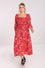 Hell Bunny Emmylou Maxi Dress Western Print