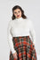 Hell Bunny Spiros Knitted Top in Ivory