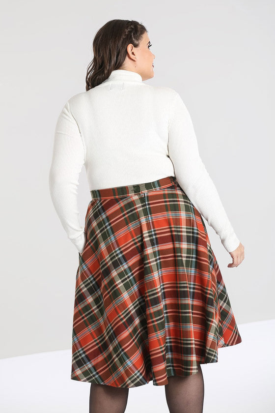 Hell Bunny Spiros Knitted Top in Ivory
