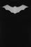 Hell Bunny Bat Knitted Top in Black