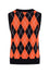 Hell Bunny Rhombus Vest Knitted Halloween