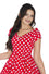 Dolly & Dotty Lily Swing Dress in Red and White Polka dot