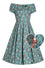 Dolly & Dotty Lily Swing Dress in Santa and Reindeer Print