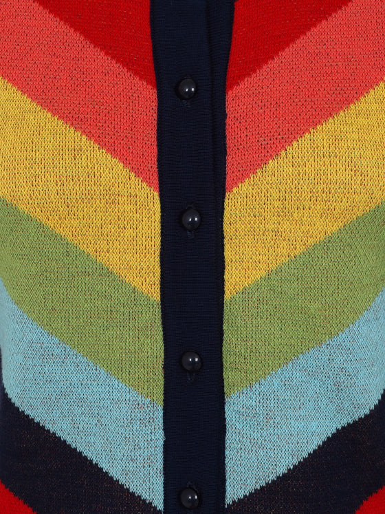 Collectif Serenity Rainbow Cardigan