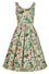 Dolly & Dotty Amanda Dress in Mushroom Forest Print Mint Squirrels Woodland