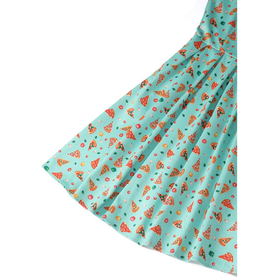 Dolly & Dotty Amanda Dress in Pizza Print