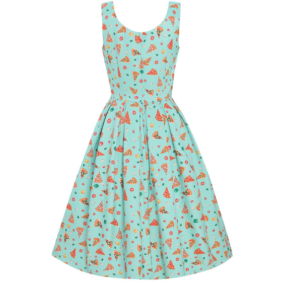 Dolly & Dotty Amanda Dress in Pizza Print