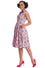 Banned Summer Berry Fit and Flare Dress Purple