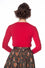 Banned Rockin' Robin Cardigan in Red with Embroidery