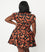 Collectif Zita Skater Dress in Pumpkins and Cats print