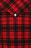Banned Alternative Tartan Nights Mini Dress in Red Tartan