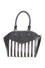 Banned Alternative Another Lost Soul Handbag Purse with Black and White Stripes