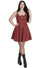 Banned Alternative Addison Mini Dress Red Tartan