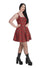 Banned Alternative Addison Mini Dress Red Tartan