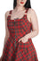 Banned Alternative Addison Mini Dress Red Tartan