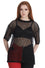 Banned Alternative Mesh Magic Long Oversized Top Goth