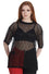 Banned Alternative Mesh Magic Long Oversized Top Goth