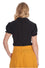 Banned Retro Betsy Bloom Blouse in Black Office Perfect!