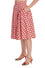 Banned Picnic by the Sea Swing Skirt Red Gingham