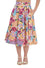 Banned Floral Zing Swing Skirt Rainbow Colours