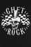 Chet Rock/ Hell Bunny Guitar Head Short Sleeve T-Shirt