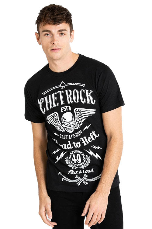 Chet Rock/ Hell Bunny Road To Hell Short Sleeve T-Shirt