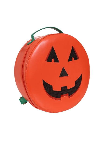 Collectif Halloween Pumpkin Rucksack Backpack Jack-O-Lantern