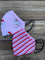 Retrolicious Mr & Mrs Claus / Candy Stripe Face Mask Christmas