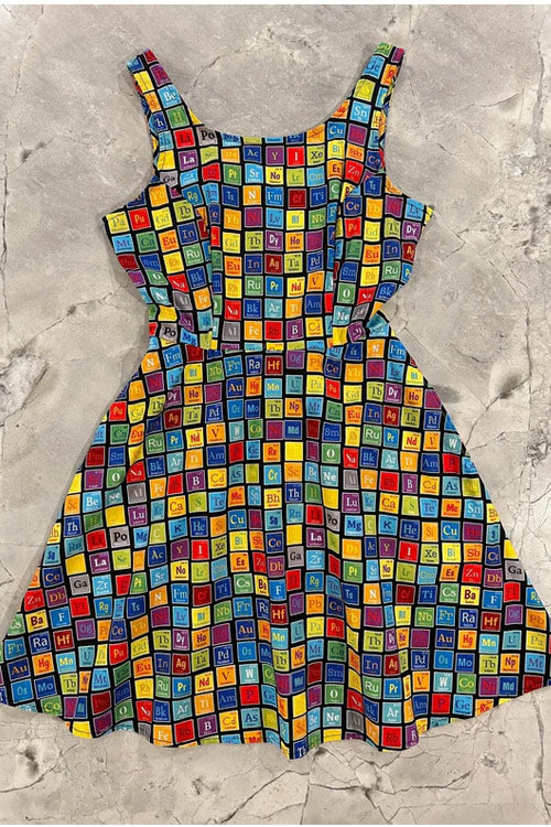 Retrolicious Skater Dress in Real Chemistry Print