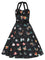 Collectif Georgie Swing Dress in Cats Forever Print