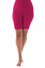 Pamela Mann Hosiery Curvy Super-Stretch Anti Chafing Shorts 90 Denier Tights in Cerise Pink