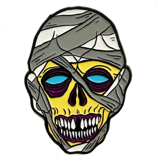 Kreepsville 666 Mummy Graves Monster Enamel Pin