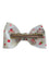 Cupcake Hair Bow Pair in White