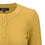 MAK Sweaters Chunky Vintage Knit Cardigan with 3/4 Sleeves in Bronze (Mustard)