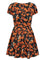 Collectif Zita Skater Dress in Pumpkins and Cats print